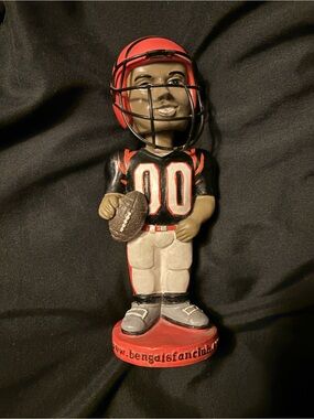 Cincinnati Bengals Fan Club Bobblehead Who Dey #00 2004 Collector’s Edition